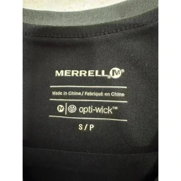 Merrell Charcoal Cayley Opti-Wick Athetic Tank Top Size Small Petite NWOT - Picture 9 of 9